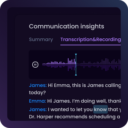 Effortless call documentation